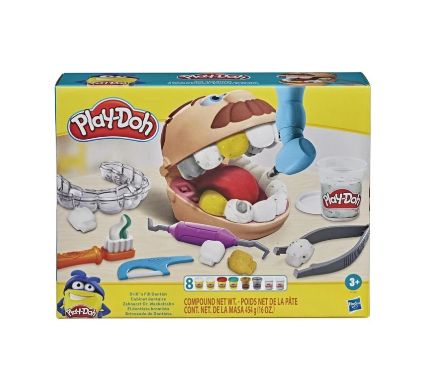 F1259 Play-Doh Dişçi Seti +3 yaş