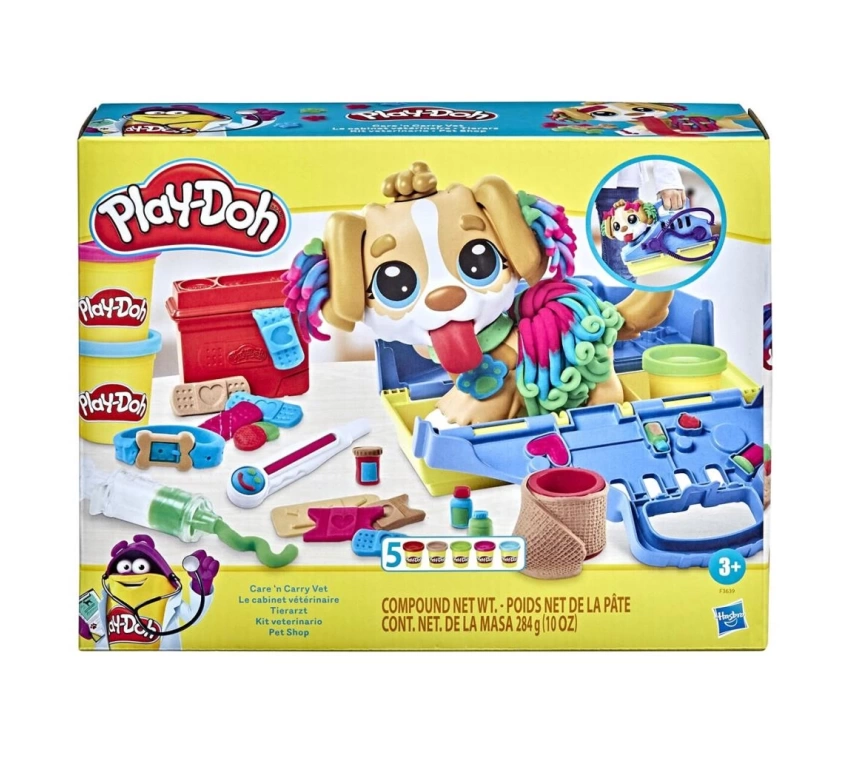 F3639 Play-Doh Veteriner Seti +3 yaş