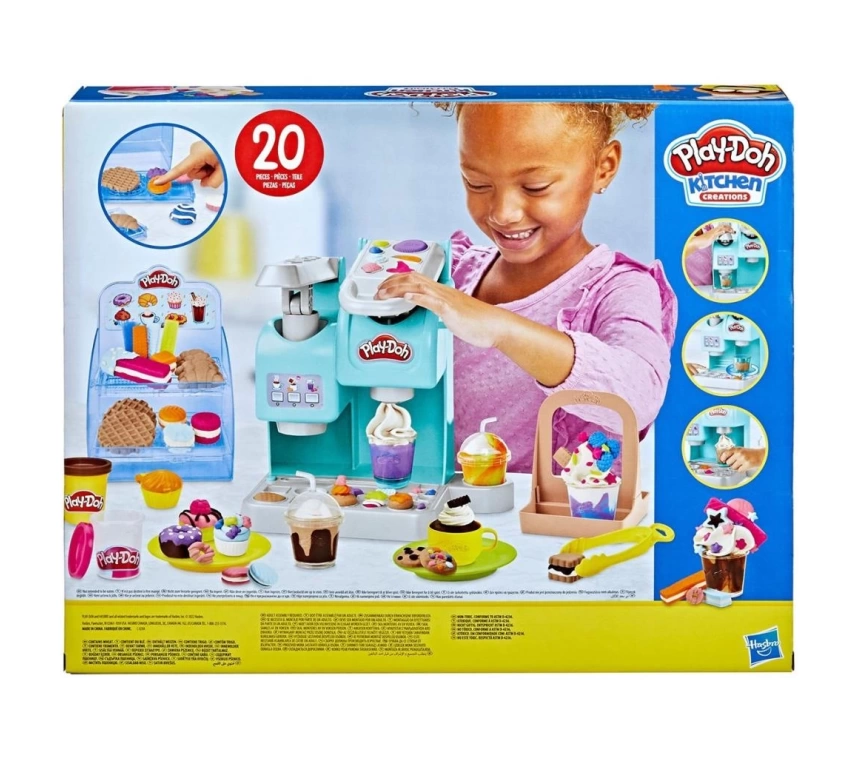 F5836 Play-Doh Süper Renkli Kafe Oyun Seti +3 yaş