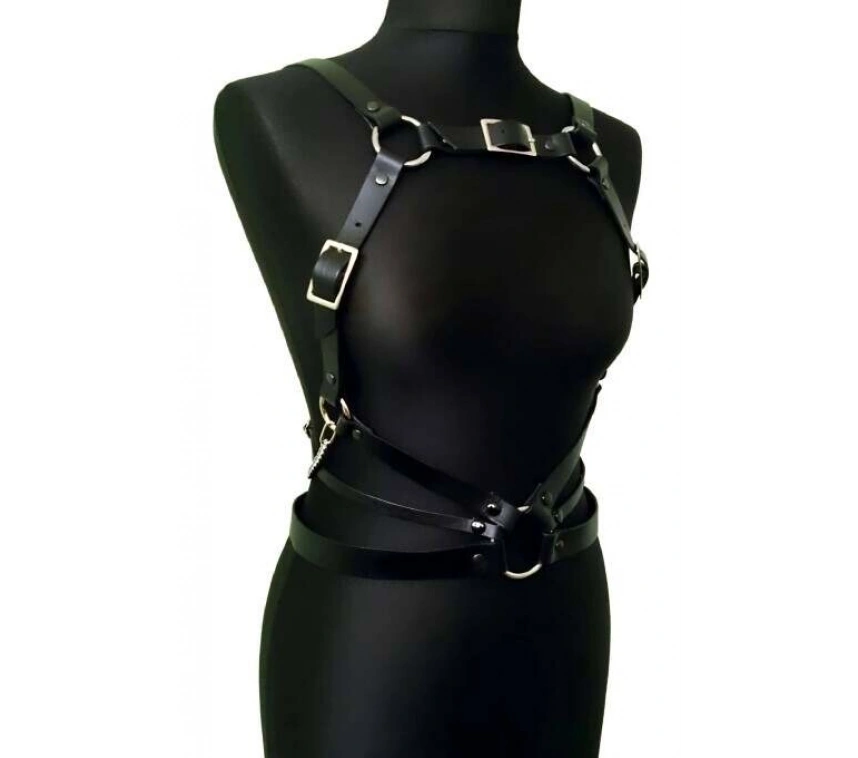 Fantazi Deri Göğüs Harness - Brf912