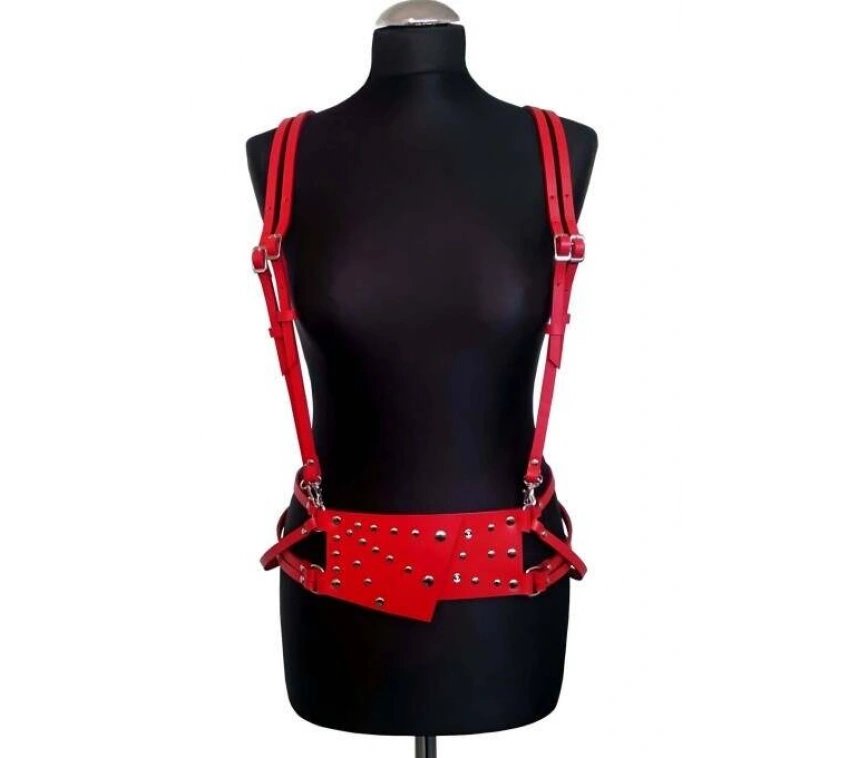 Fantazi Deri Omuzdan Askılı Harness - Brf918