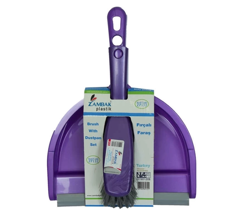 Fırçalı Faraş Seti Karışık Renk ZP-132