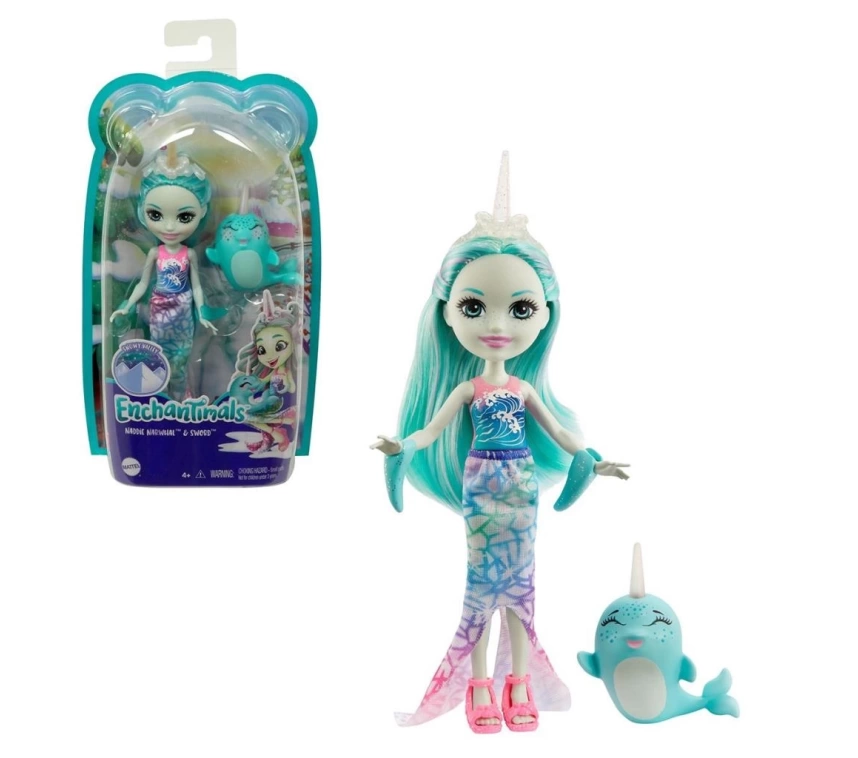 FNH22 Enchantimals Popüler Karakter Bebekler / +4 yaş
