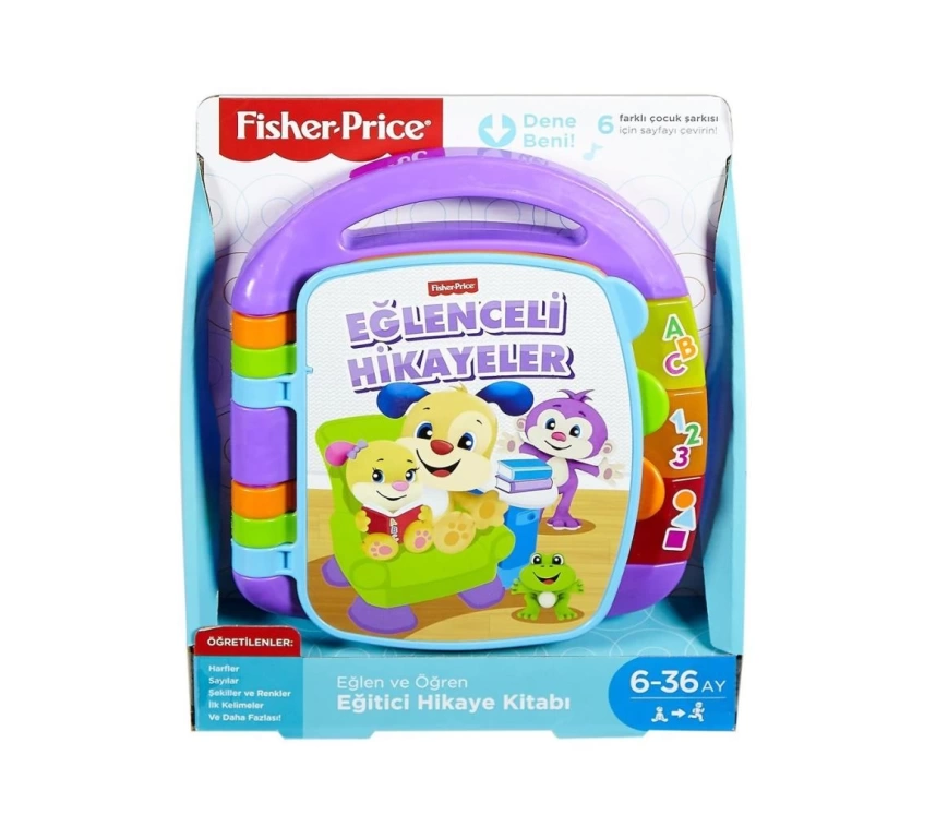 FRC73 Fisher-Price® Eğitici Hikaye Kitabı / Türkçe / Eğlen ve Öğren