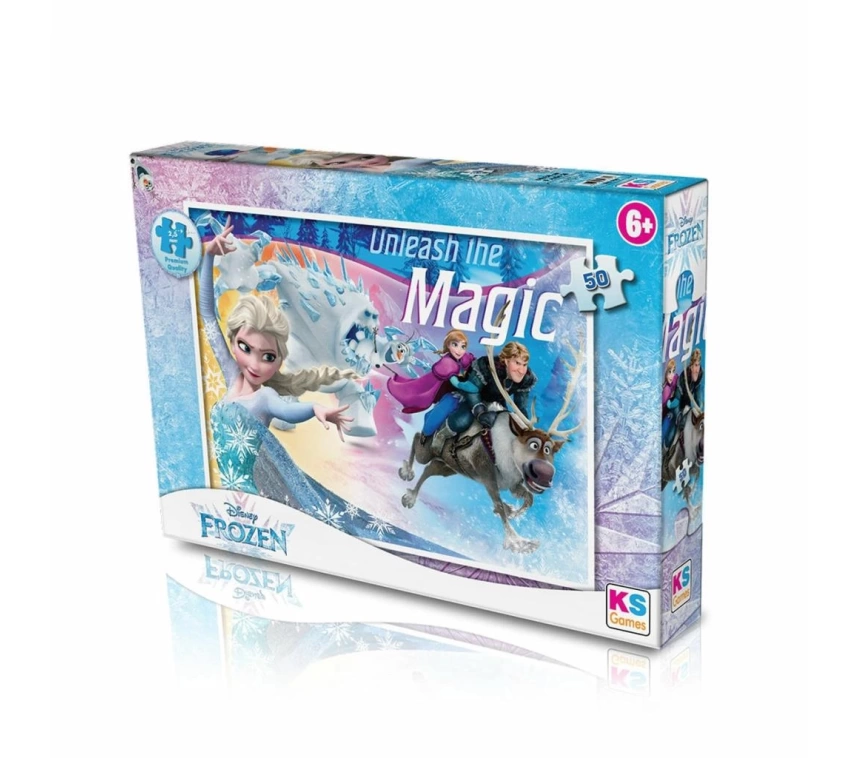 FRZ709 Frozen 50 Parça Çocuk Puzzle -KS Puzzle