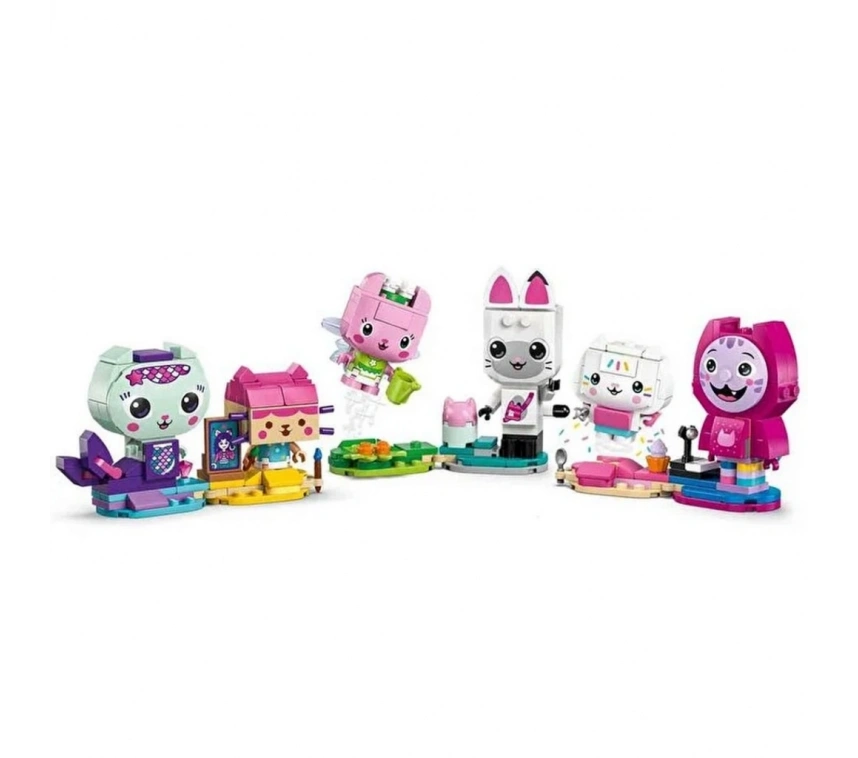 Gabby’s Dollhouse Gabby’nin Parçalarla İnşa Edilen Kedi Arkadaşları 11215