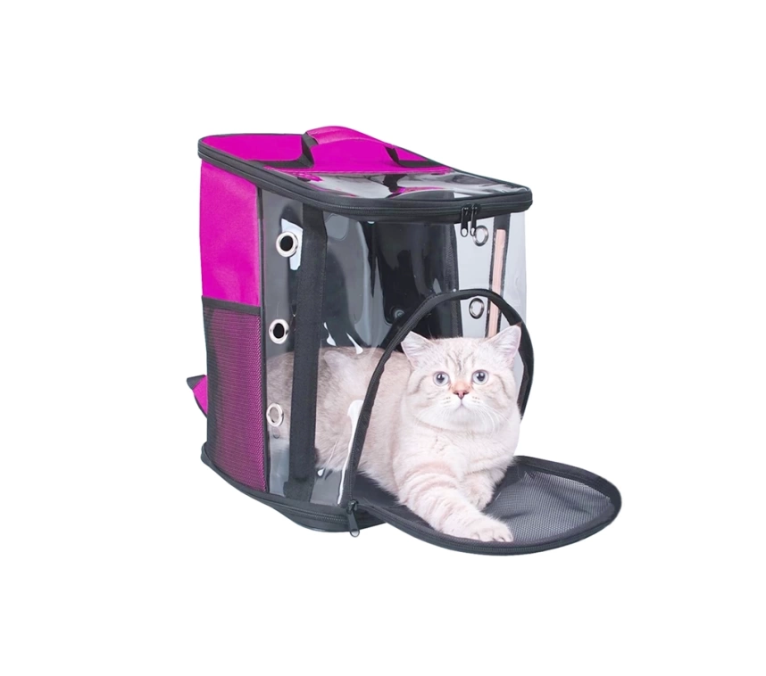 Galaksi Kedi Taşıma Çantası 30*30*40 cm Pembe