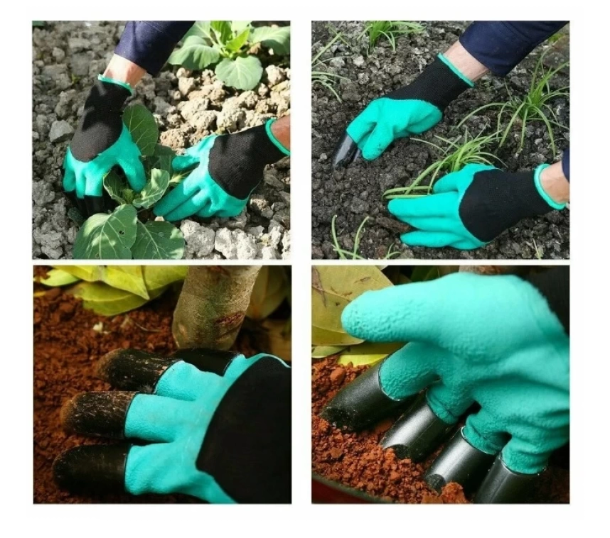 Garden Genie Gloves Toprak Kazma Bahçe Eldiveni