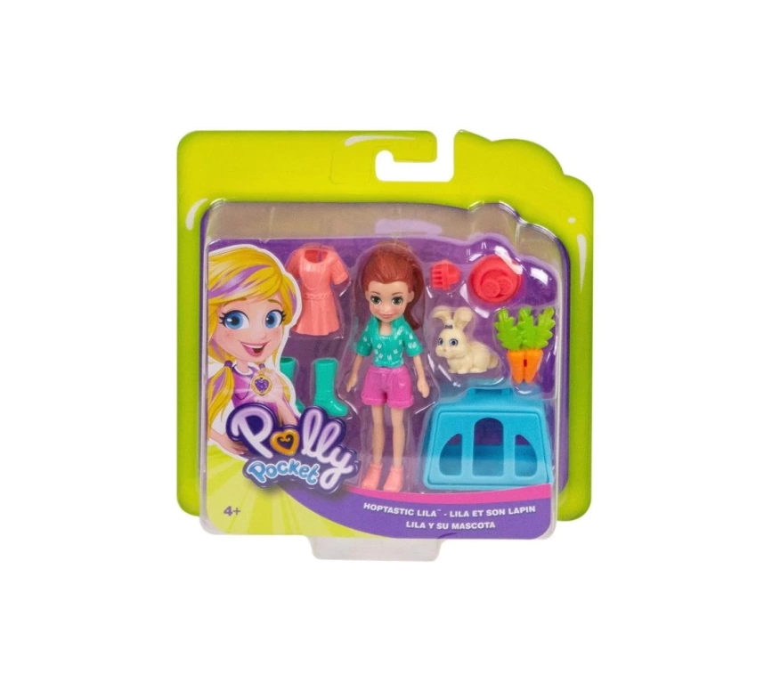 GDM11 Polly Pocket ve Hayvan Dostu Oyun Seti / +4 yaş