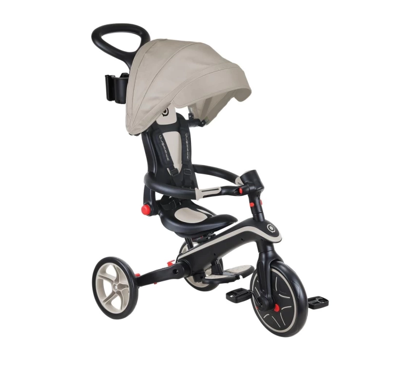 Globber Explorer 4in1 Katlanabilir Bisiklet Koyu Bej