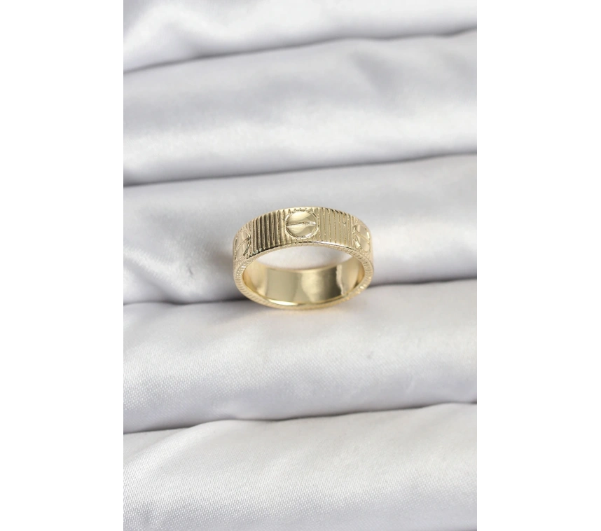 Gold Renk Model Kadın Yüzük