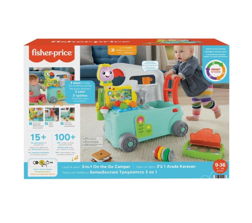 HCK81 Fisher-Price® LnL 3ü1 Arada Karavan - Türkçe ve İngilizce