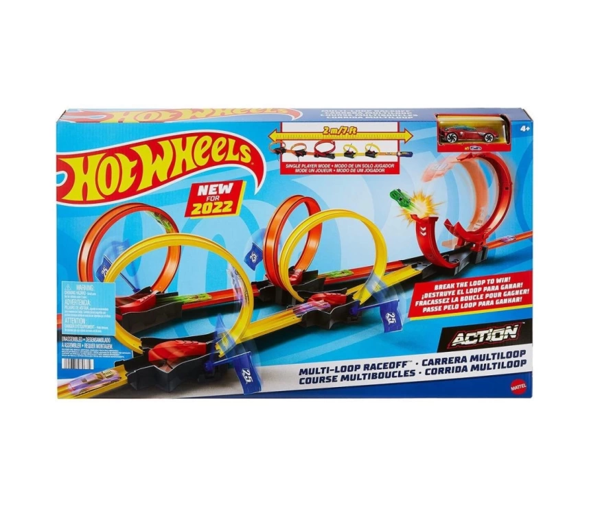 HDR83 Hot Wheels Çok Çemberli Yarış Seti