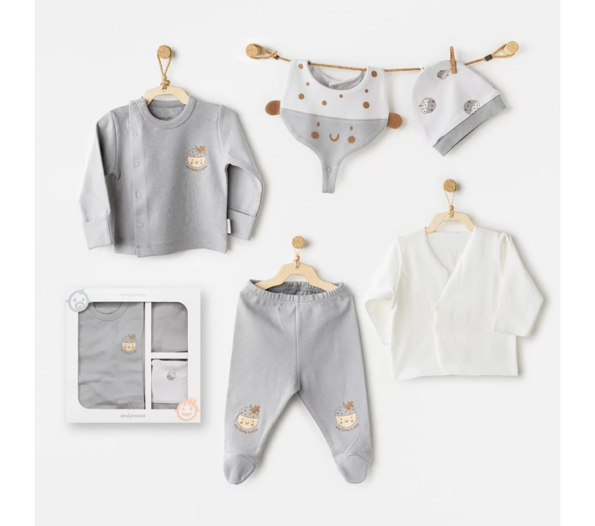 Hello Autumn 5li Hastane Çıkışı Grey