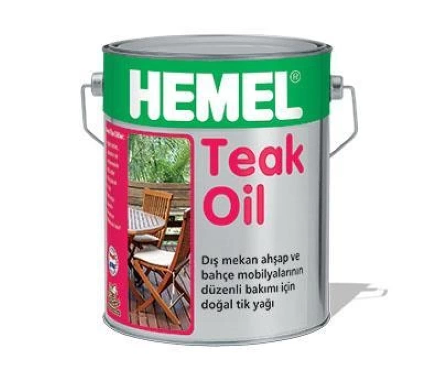 Hemel Teak Oil 1. Sınıf Tik Yağı 2,5 Litre