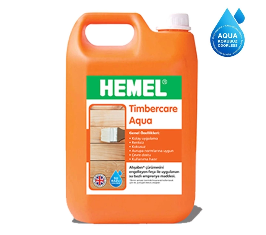 Hemel Timbercare Aqua Emprenye 5 Litre Şeffaf