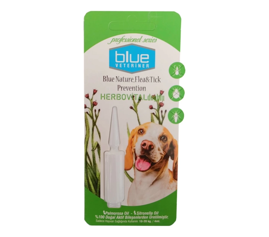 Herbiovital Bitkisel Köpek Damlası 4 ml ( 10-20 kg )