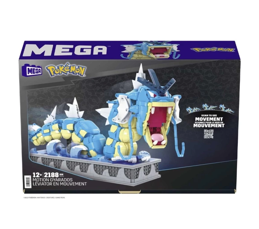 HGC24 MEGA™ Pokémon™ Kinetik Gyarados 2188 parça +12 yaş