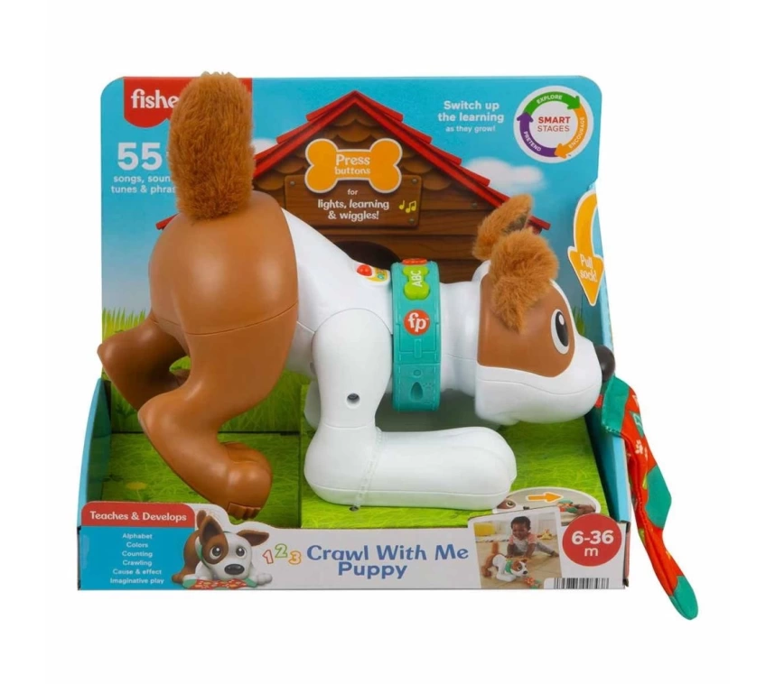 HHH13 Fisher Price, Emeklemeyi ve Saymayı Öğreten Köpekçik