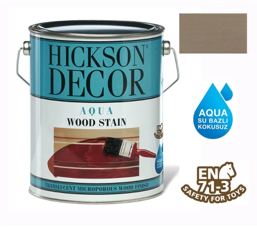 Hickson Decor Aqua Su Bazlı 2,5 LT Warm Grey