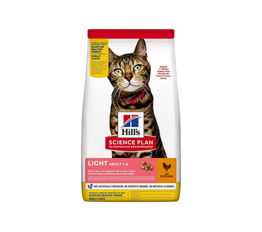 Hill's SP Light Tavuklu Yetişkin Kedi Maması1.5 KG