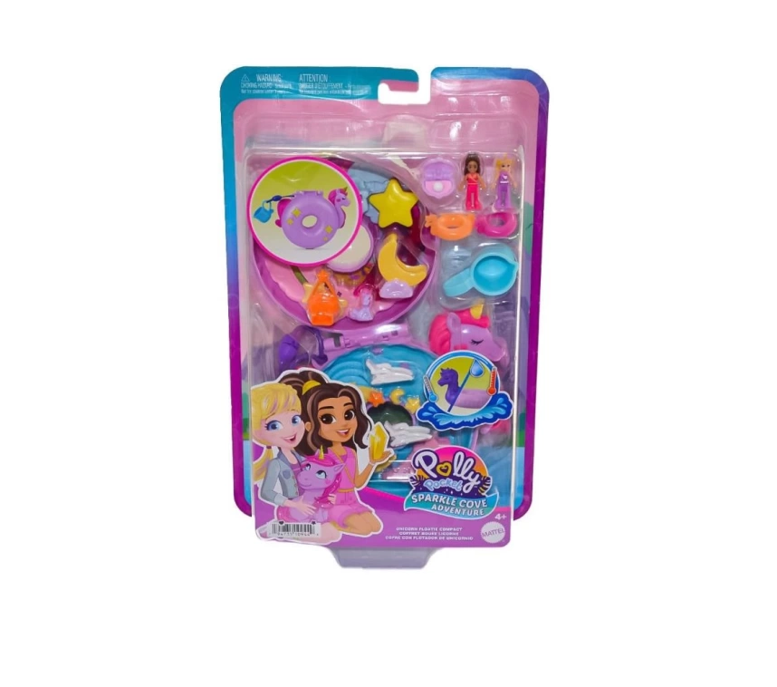 HKV34 Polly Pocket Unicorn Temalı Oyun Seti