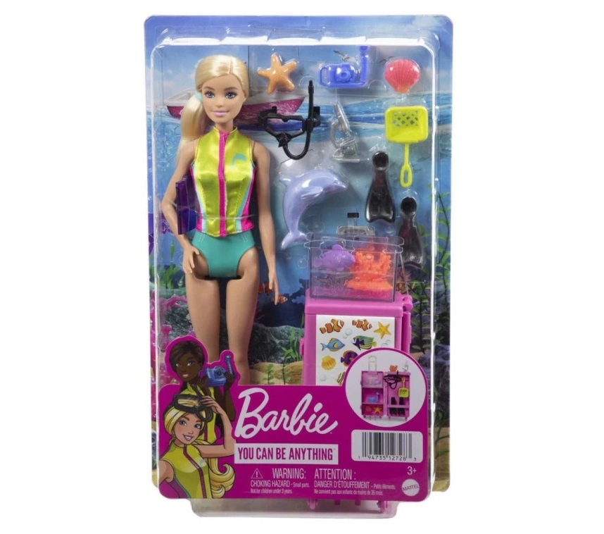 HMH26 Barbie Deniz Biyoloğu Oyun Seti