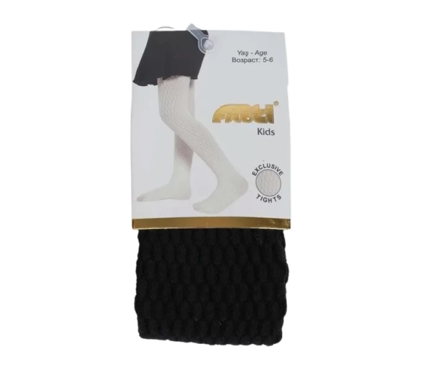 Homeros Kız Külotlu  Siyah