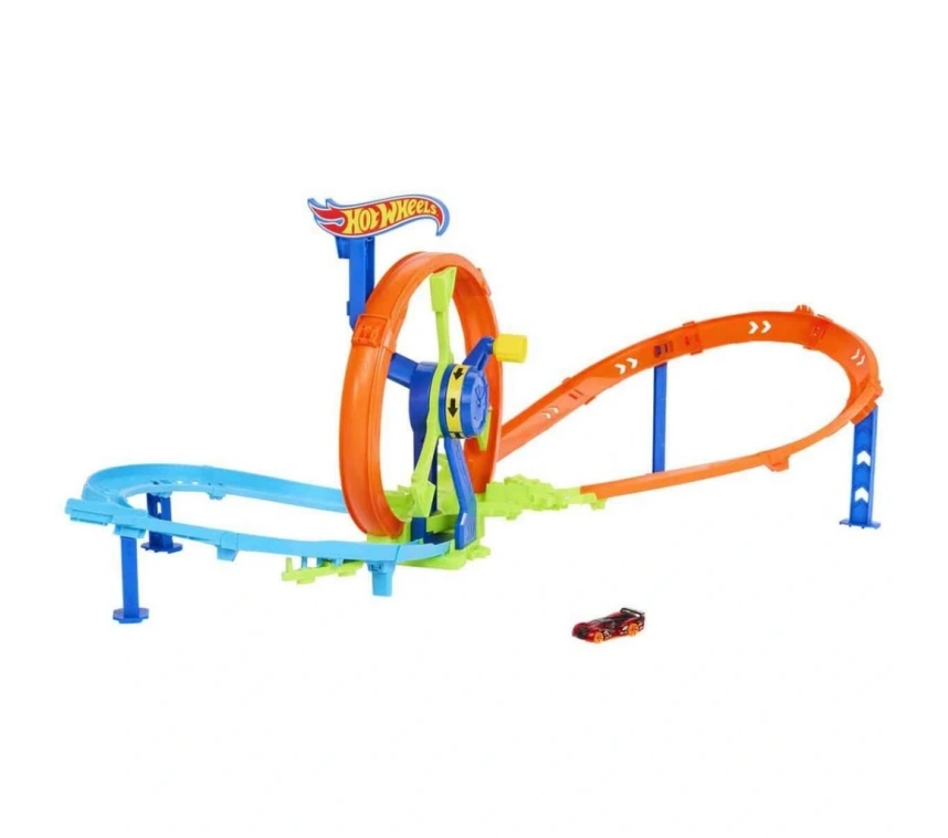 Hot Wheels Stunt Tracks Rapid Launch Loop Oyun Seti