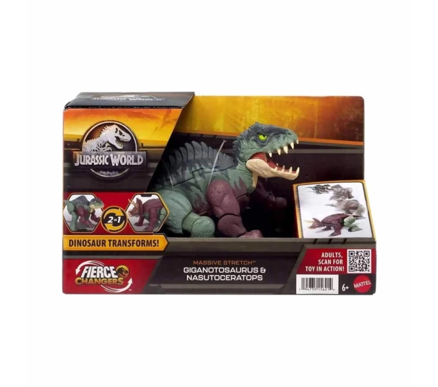 HPD33 Jurassic World Değişim Serisi - Çifte Tehlike Büyük Dinozor Figürleri