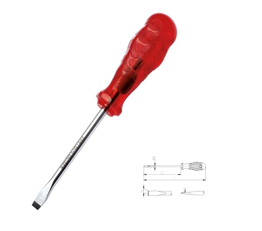 İzeltaş 4100 Kraft Düz Uçlu Tornavida 3X40