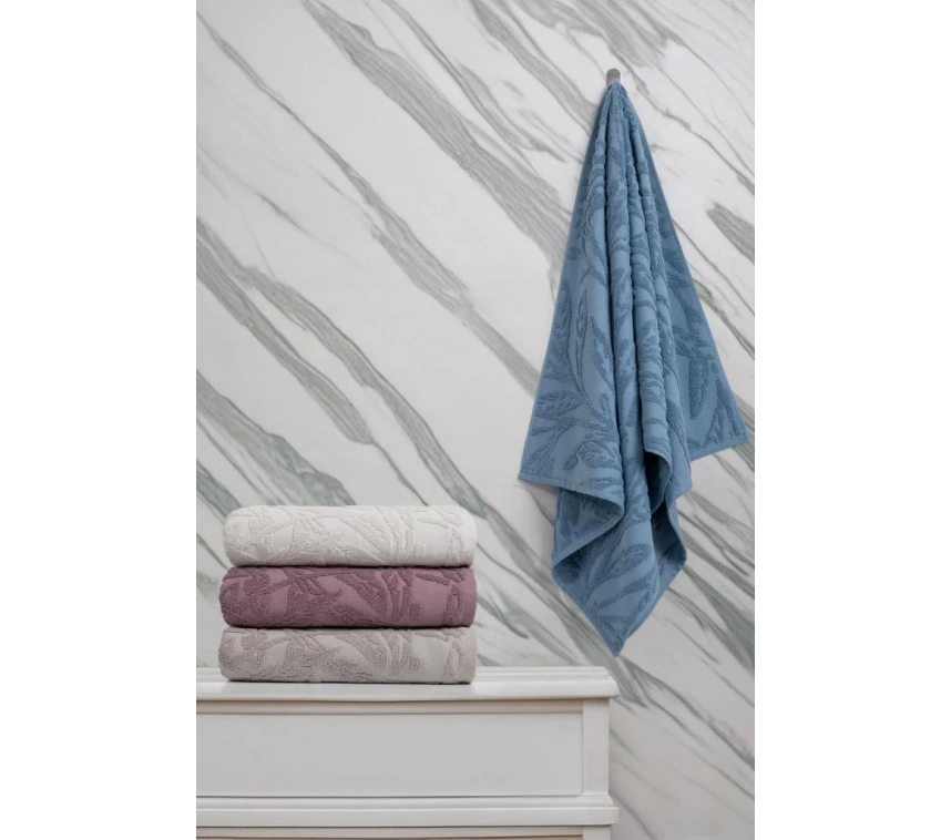 Jakarlı 4´lü 50x90 El Havlusu Milena