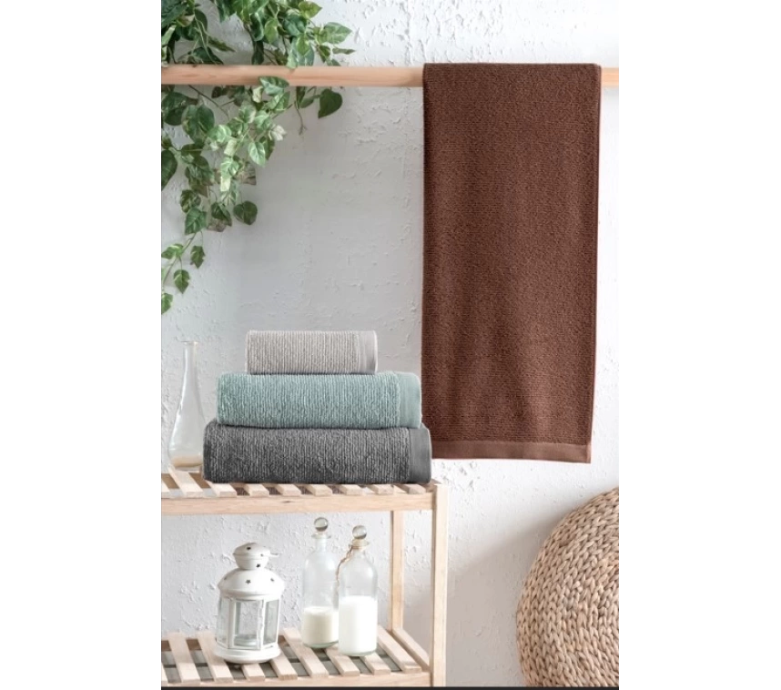 Jakarlı 4lü 70x140 Banyo Havlusu Astor V1