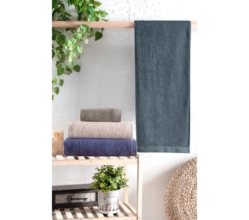 Jakarlı 4lü 70x140 Banyo Havlusu Astor V2