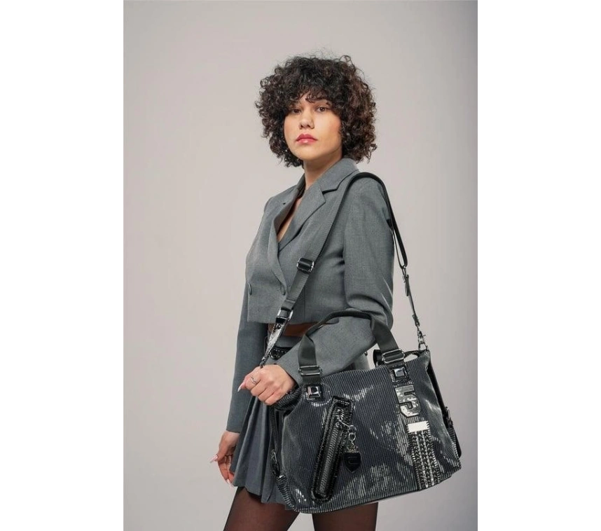 Jews Siyah Cilt Kol Ve Omuz Çantası