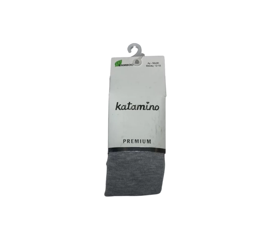 Katamino Liva Bebek Bambu Külotlu Çorap K36000 Gri