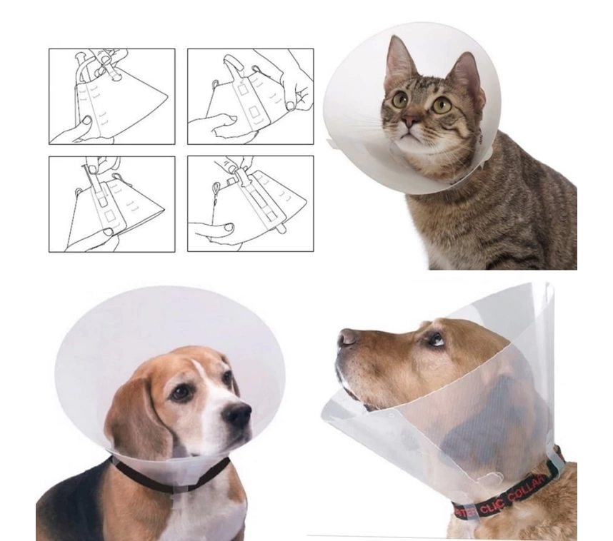 Kedi Köpek Elizabet Yakalığı 10 cm/15-17 cm
