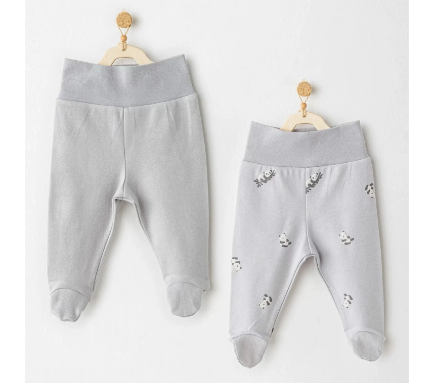 Keep Smiling 2li Pantolon Grey
