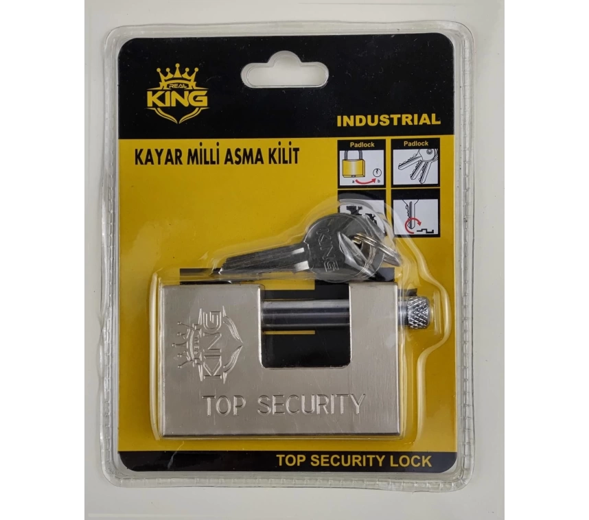 King Kayar Milli Asma Kilit 80 mm