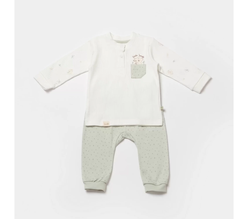 Koala Jungle 2li Bebek Takım  Mint