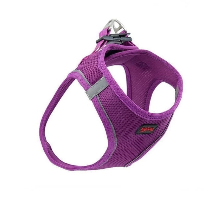 Köpek Göğüs Tasması XSmall 32x36 cm Mor
