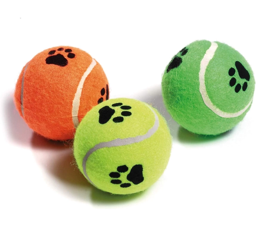 Köpek Oyuncağı Sert Tenis Topu 6.5 cm