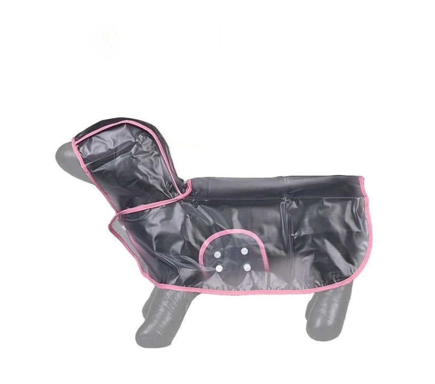 Köpek Yağmurluğu - Pembe - (X Small)