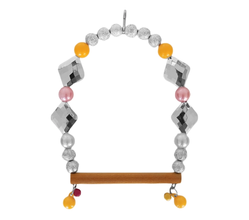 Kuş Salıncağı Büyük Parlak Boncuklu 10-16 cm