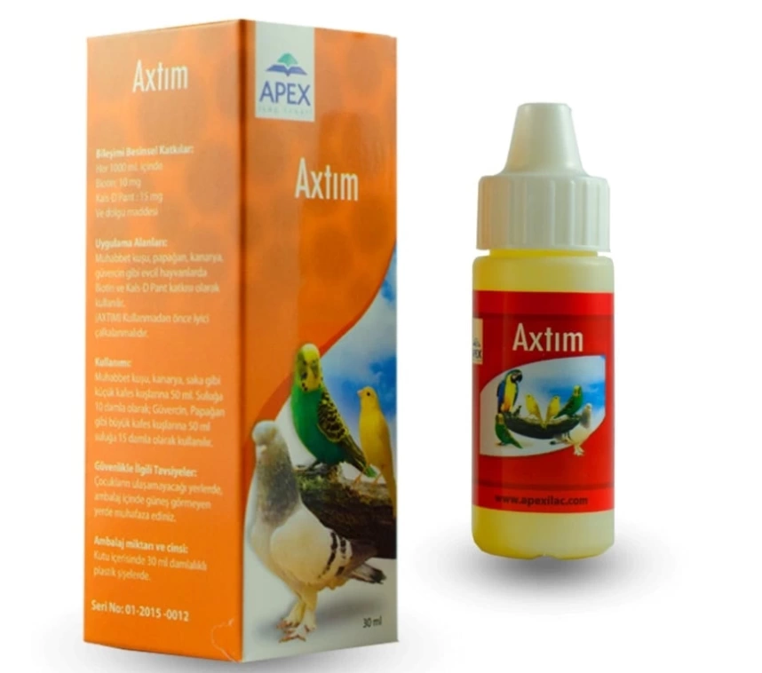 Kuşlar İçin Astım Kals- D - Axtım