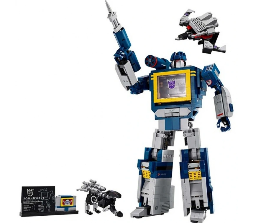 LEGO Icons Transformers: Soundwave 10358