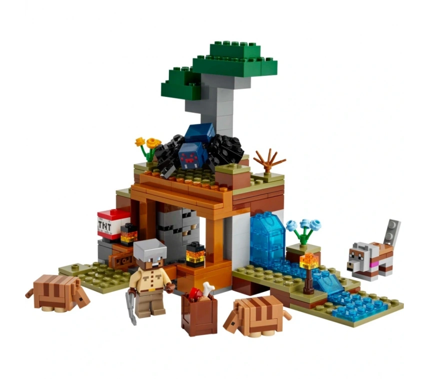 LEGO Minecraft Armadillo Maden Keşfi 21269