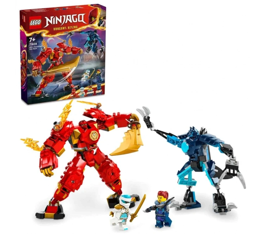 NessiWorld NINJAGO Kainin Ateş Elementi Robotu 71808