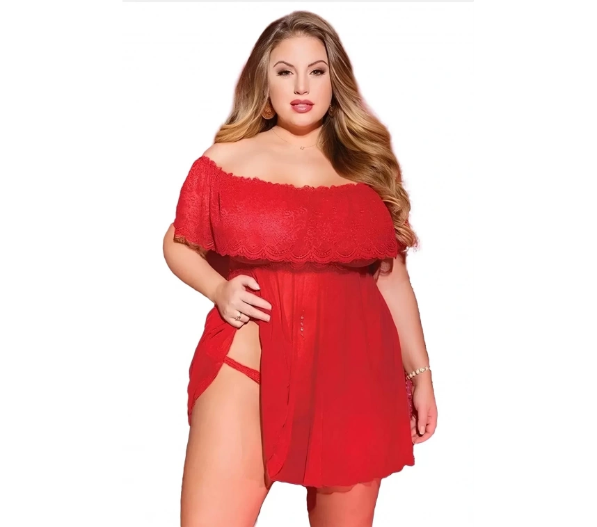 Lesca Lesca Büyük Beden Gecelik