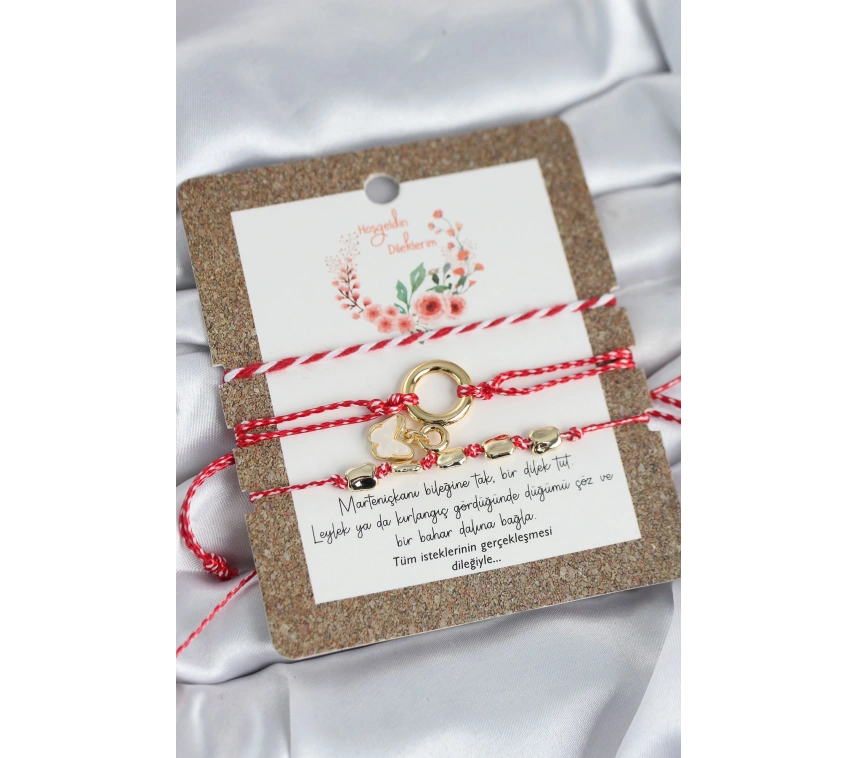 Marteniçka Bileklik 3lü Kelebekli Model